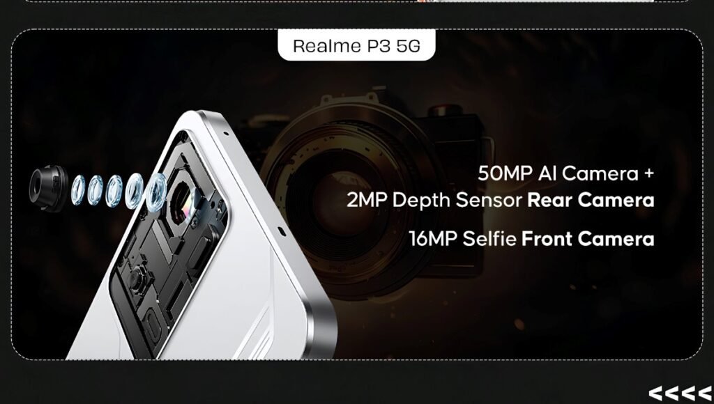 Realme P3 camera