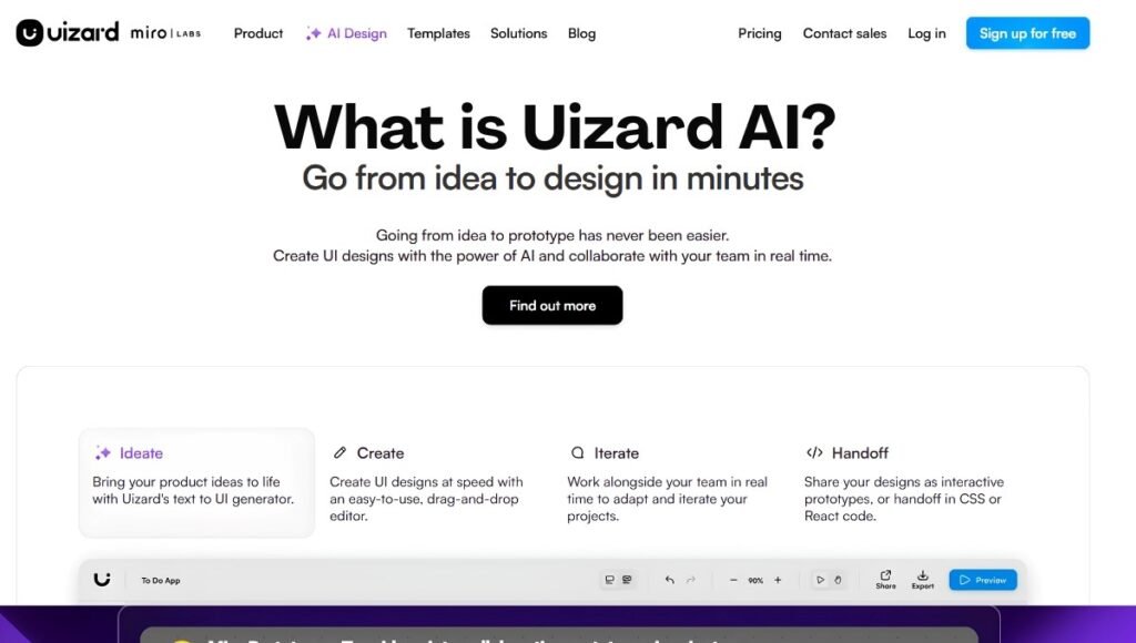 What is Uizard AI